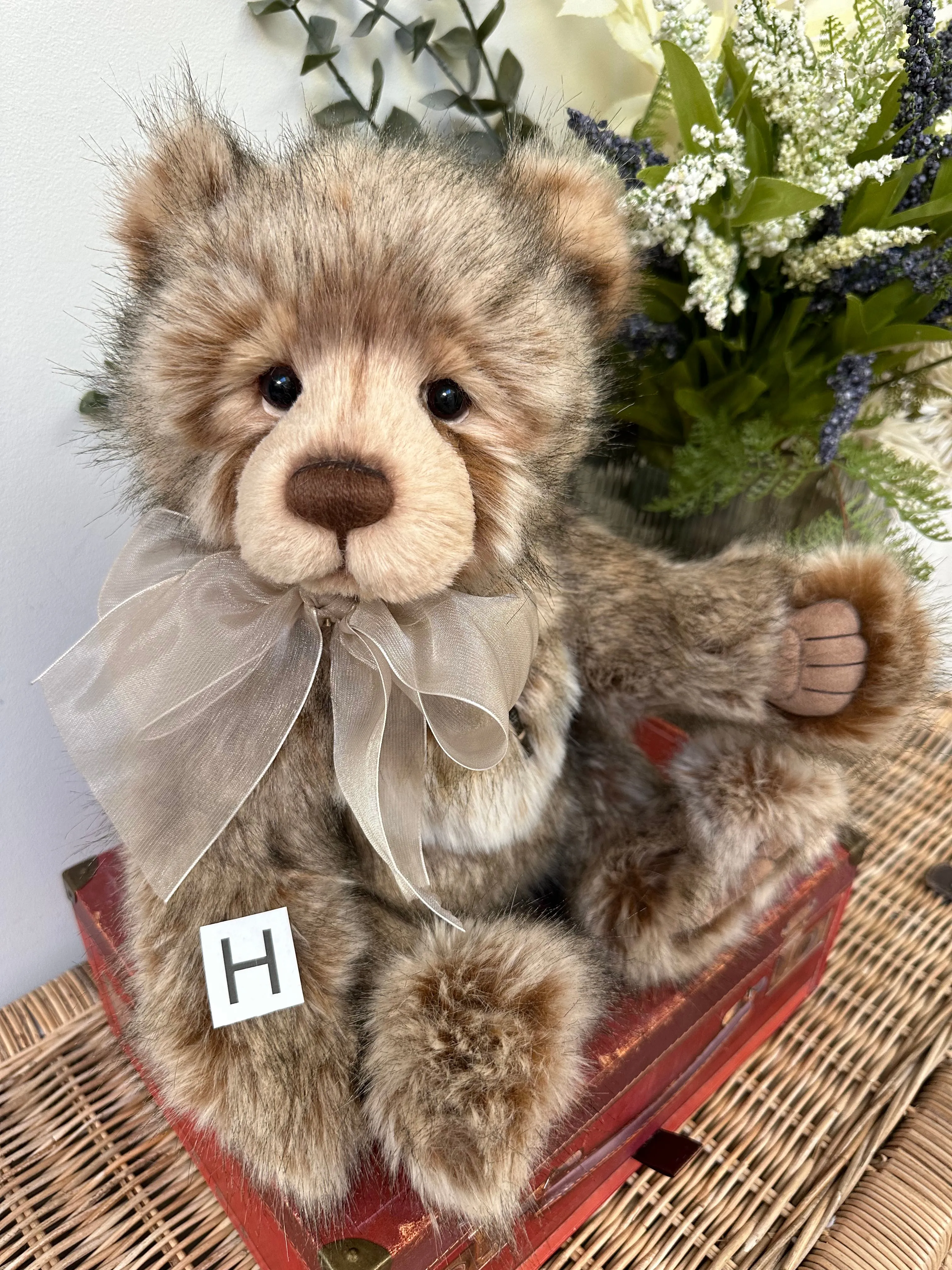 Rumbles Charlie Bears Secrets Collection Plush Collectable Teddy Bear