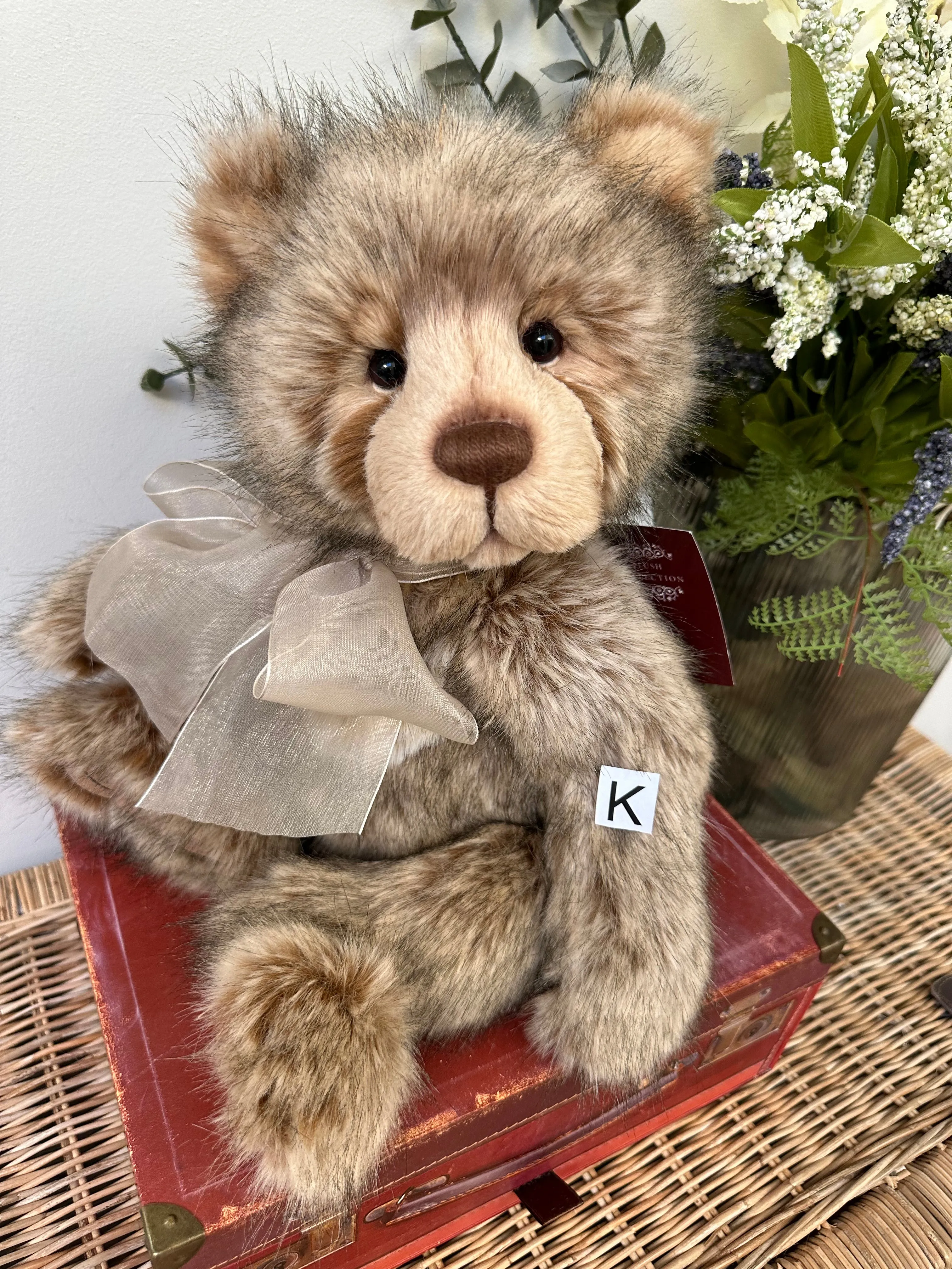 Rumbles Charlie Bears Secrets Collection Plush Collectable Teddy Bear