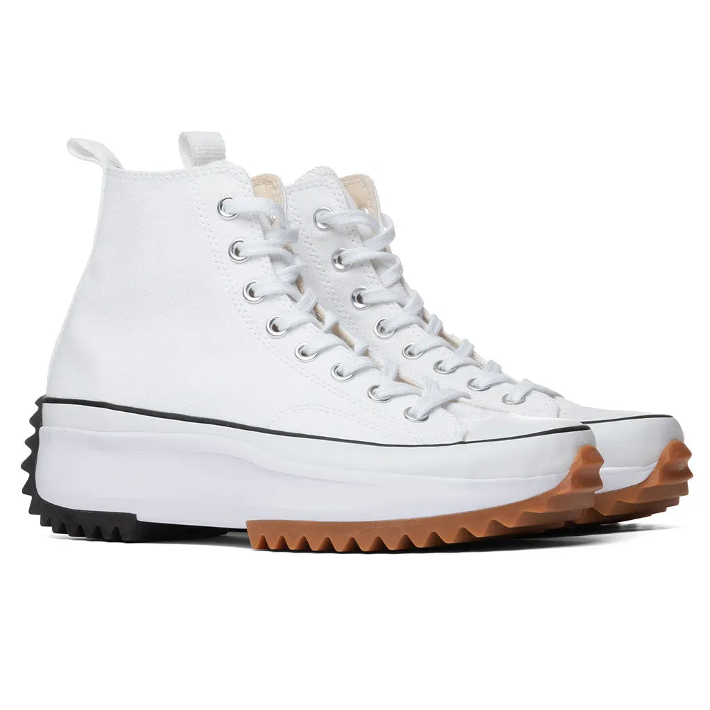 Run Star Hike Hi - White/Black