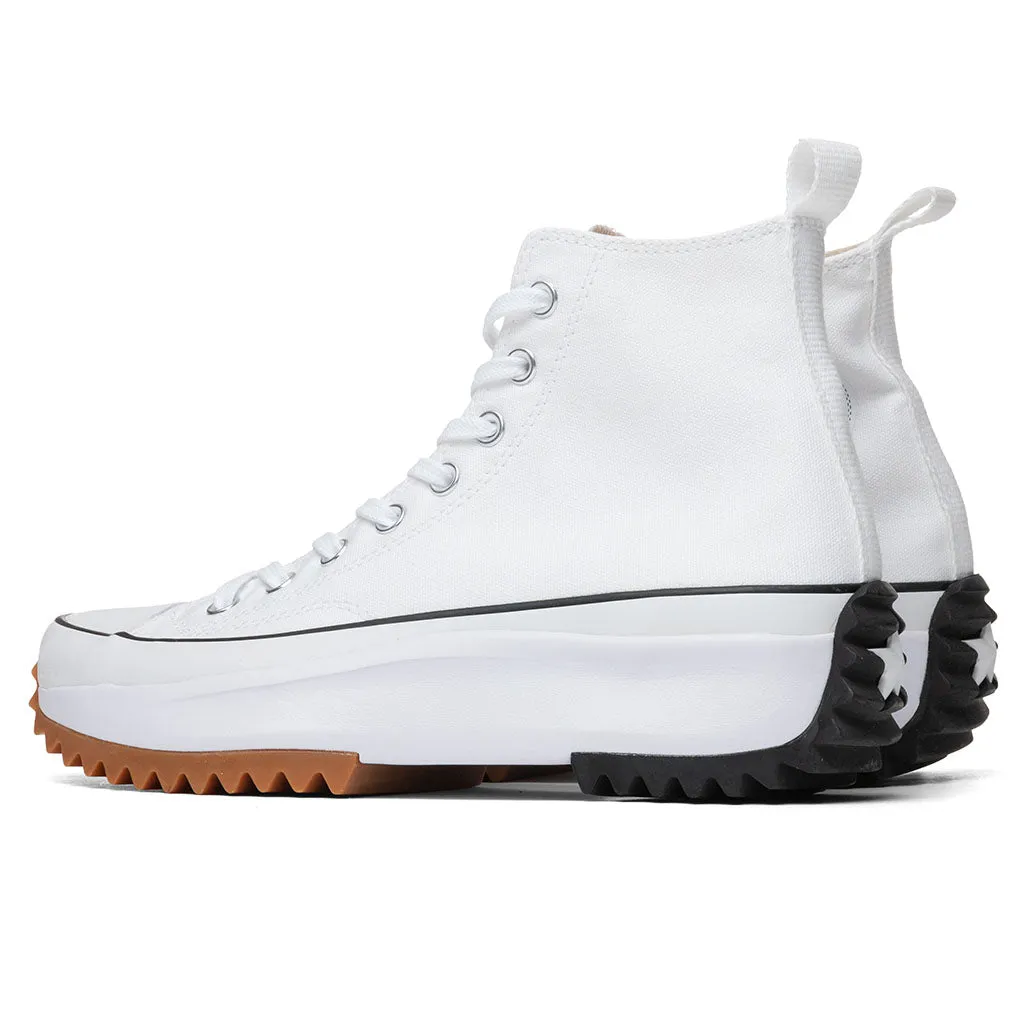 Run Star Hike Hi - White/Black