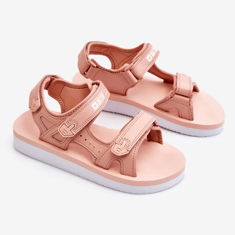 Sandales Plateforme Sport Femme Big Star LL274788 Rose