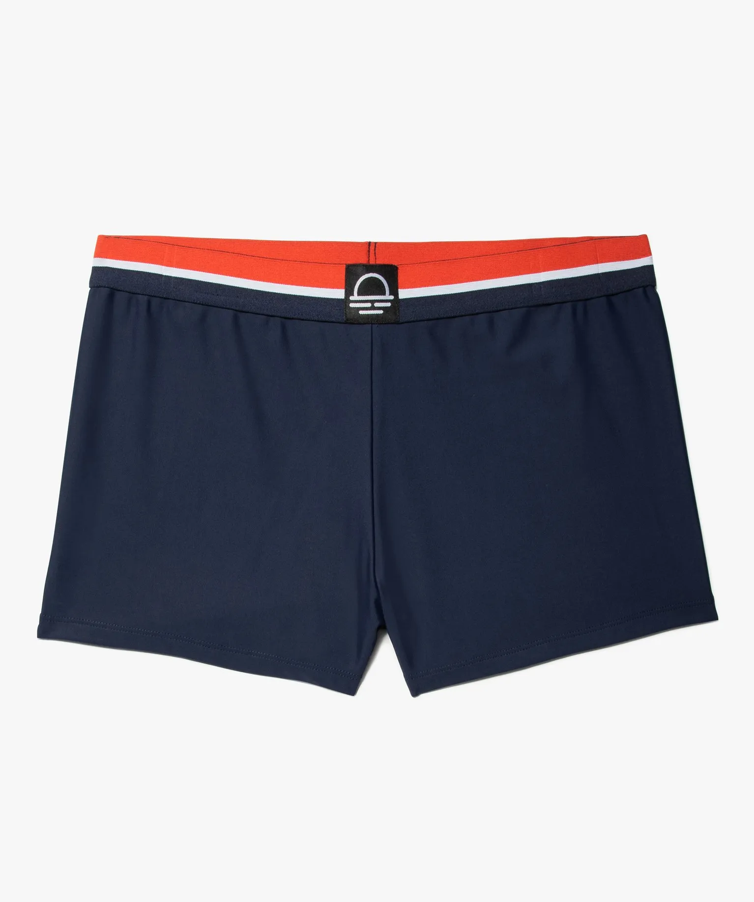 shorty de bain homme avec ceinture tricolore bleu maillots de bain