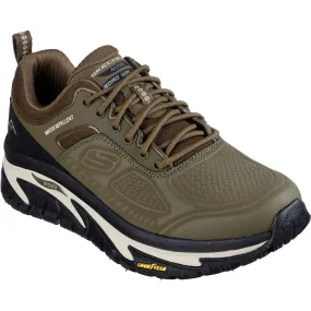 Skechers 237333 Arch Fit Road Walker Recon Mens Lace Up Trail Shoe