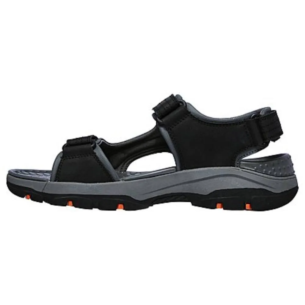 SKECHERS Men's Tresmen-Garo Sandal (Black)