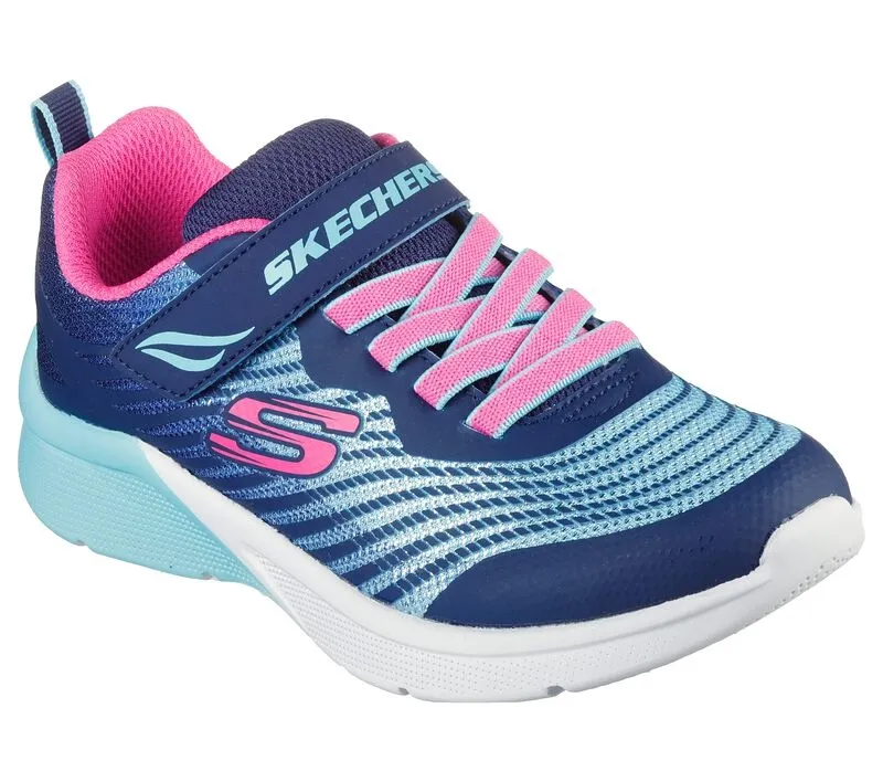 SNEAKERS SKECHERS BAMBINA MICROSPEC REJOICE RACER 302349L/NVMT NAVY MULTI