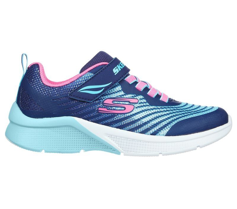 SNEAKERS SKECHERS BAMBINA MICROSPEC REJOICE RACER 302349L/NVMT NAVY MULTI