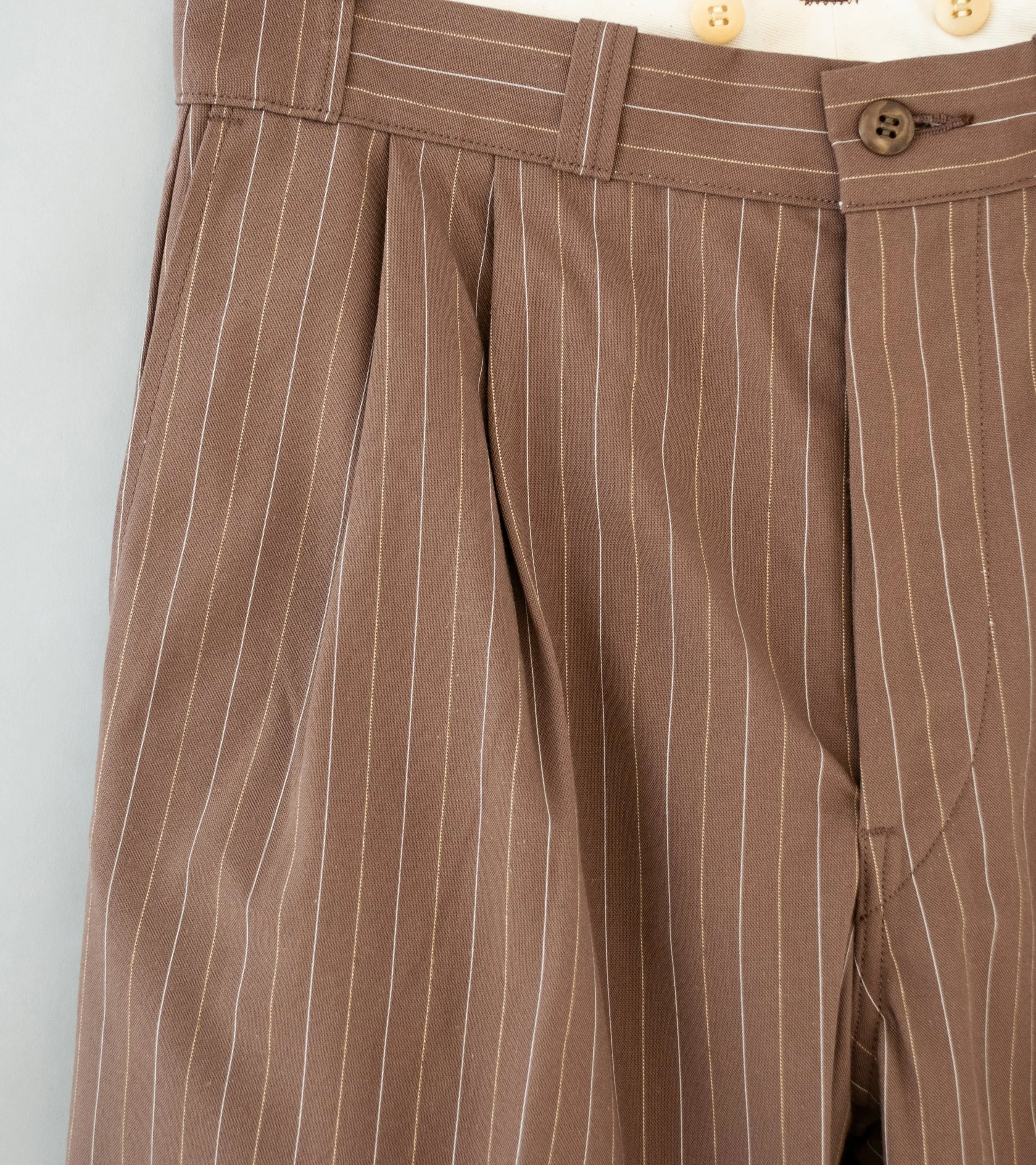 Taiga Takahashi 'Lot 201 Work Trousers' (Brown)