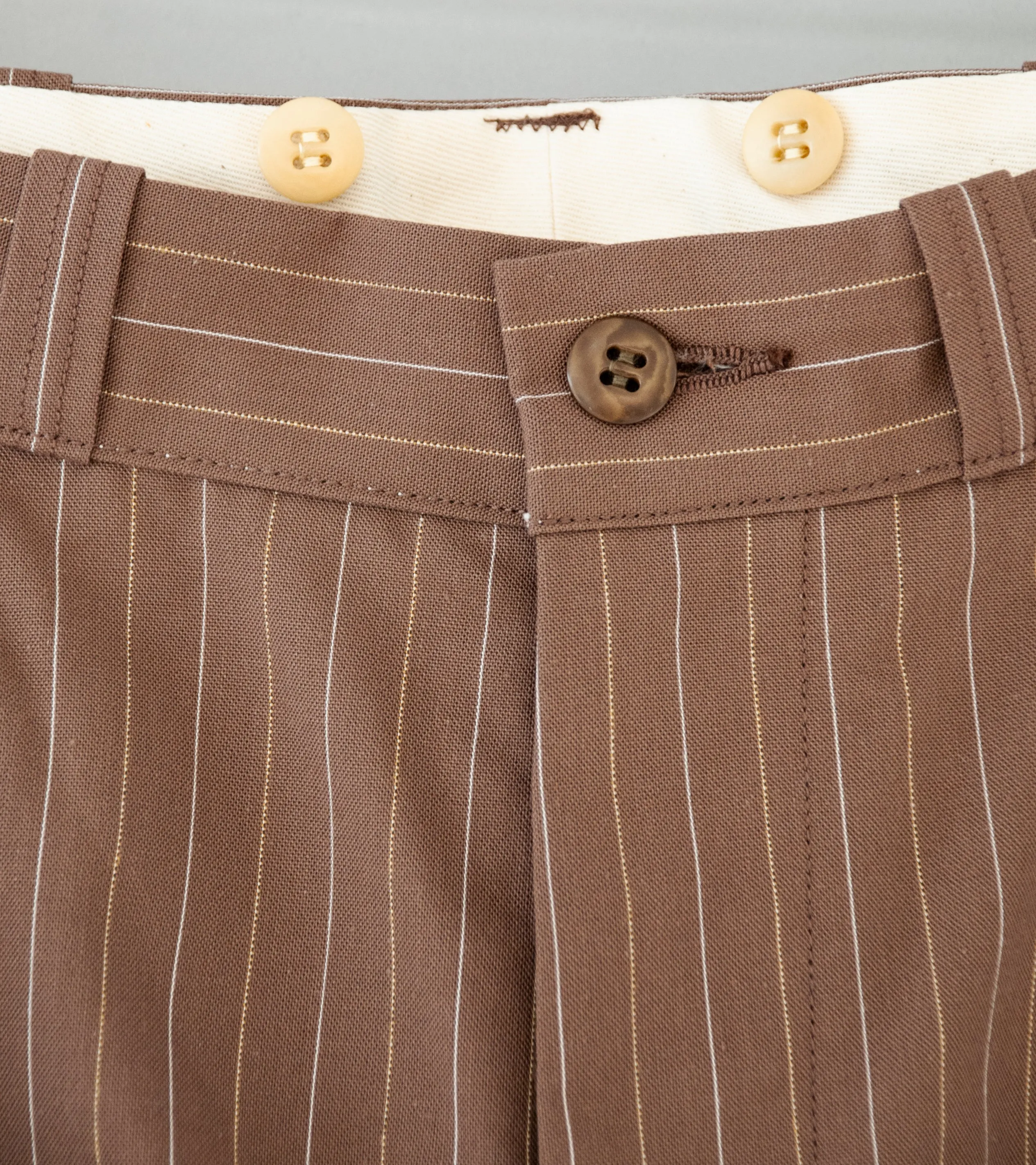 Taiga Takahashi 'Lot 201 Work Trousers' (Brown)