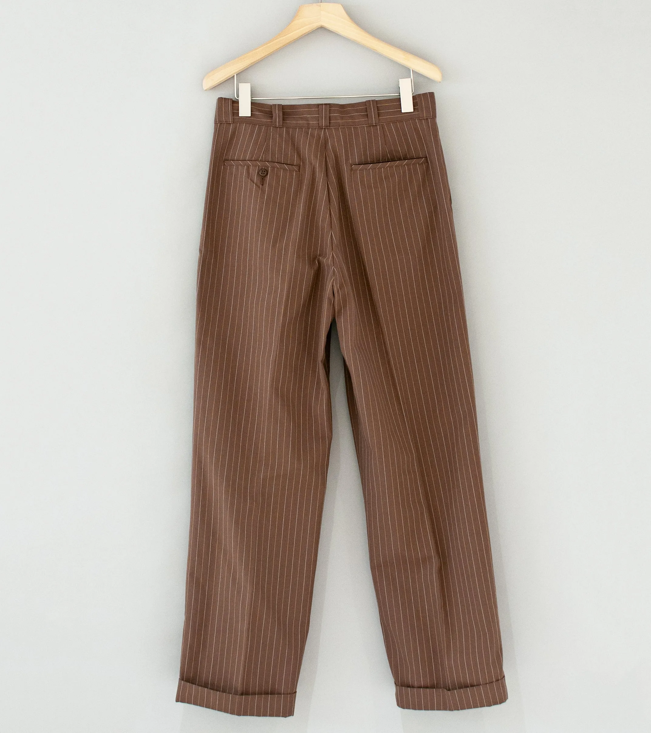 Taiga Takahashi 'Lot 201 Work Trousers' (Brown)