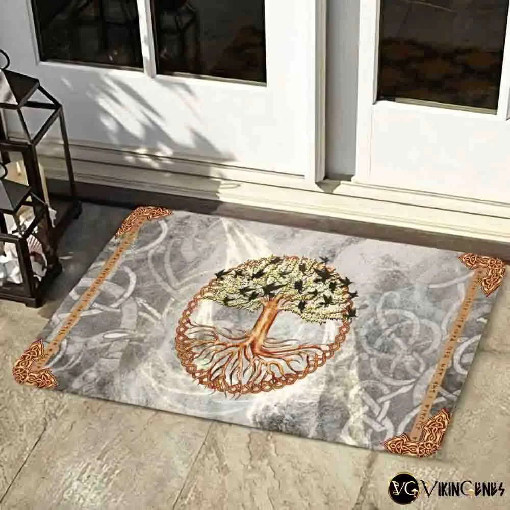 Tree Of Life (Yggdrasil) Doormat