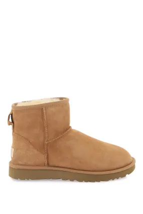 Ugg Classic Mini Ii Ankle Boots   Beige