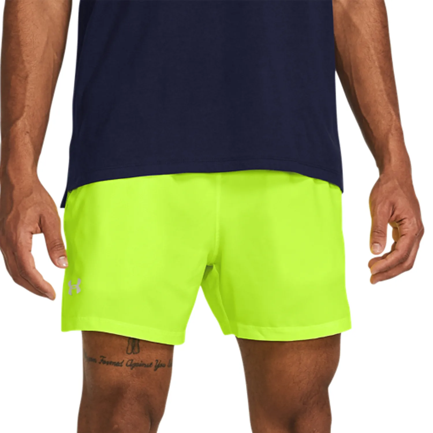 Under Armour Launch 5in Pantaloncini  High Vis Yellow/Reflective