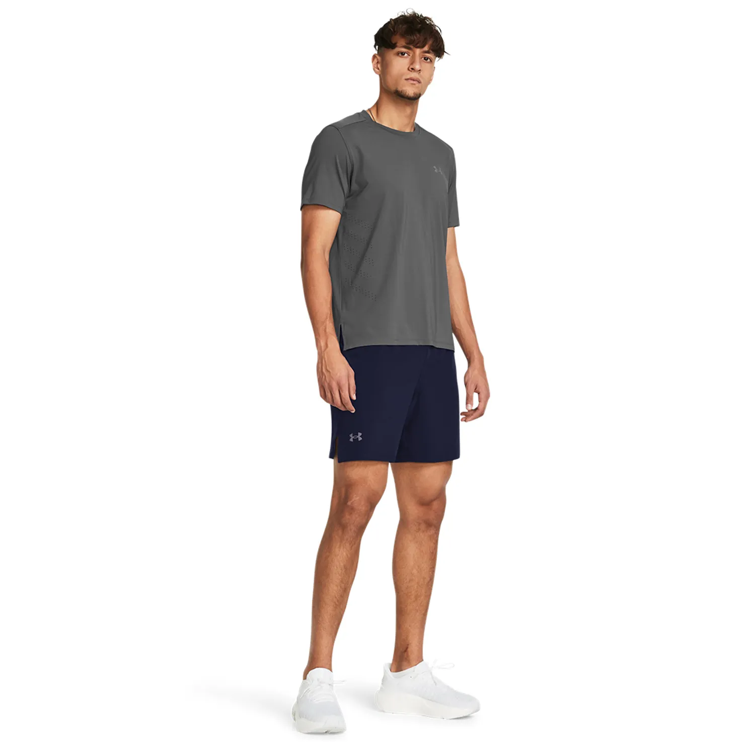 Under Armour Launch Elite 7in Pantaloncini  Midnight Navy/Reflective