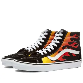 Vans UA Sk8-HiFlame Black & True White