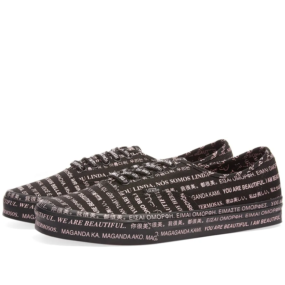 Vans UA 'We Are Beautiful' AuthenticBlack