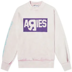 Vans Vault x Aries Crew SweatPink