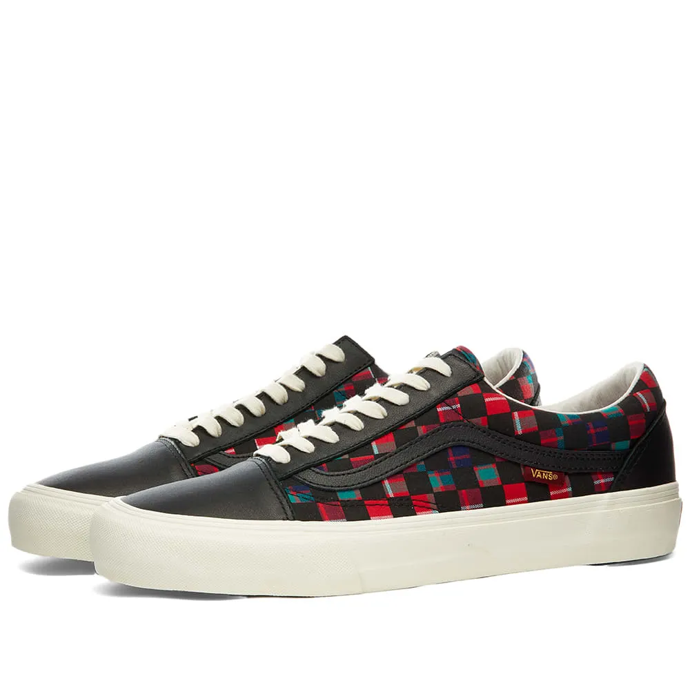 Vans Vault x Baracuta UA Old Skool VLT LXBlack & Tartan Plaid