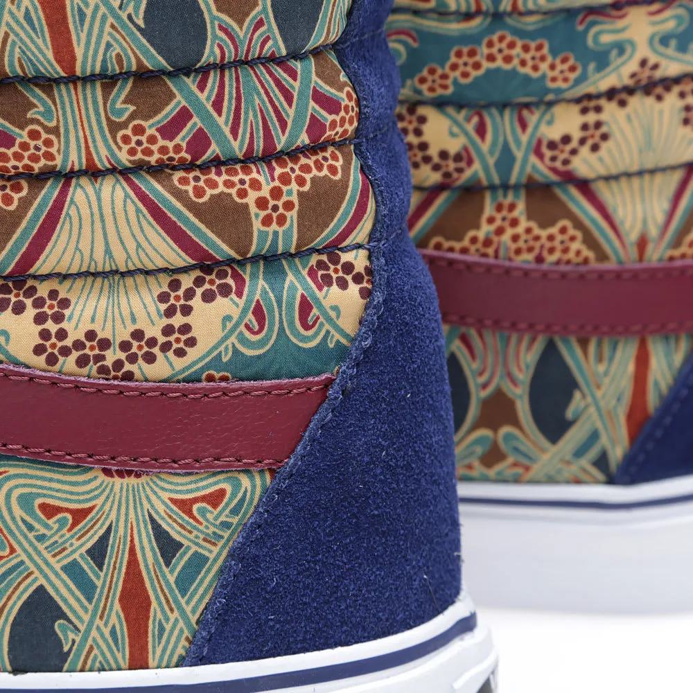 Vans x Liberty Sk8-Hi ReissueBlue Depths