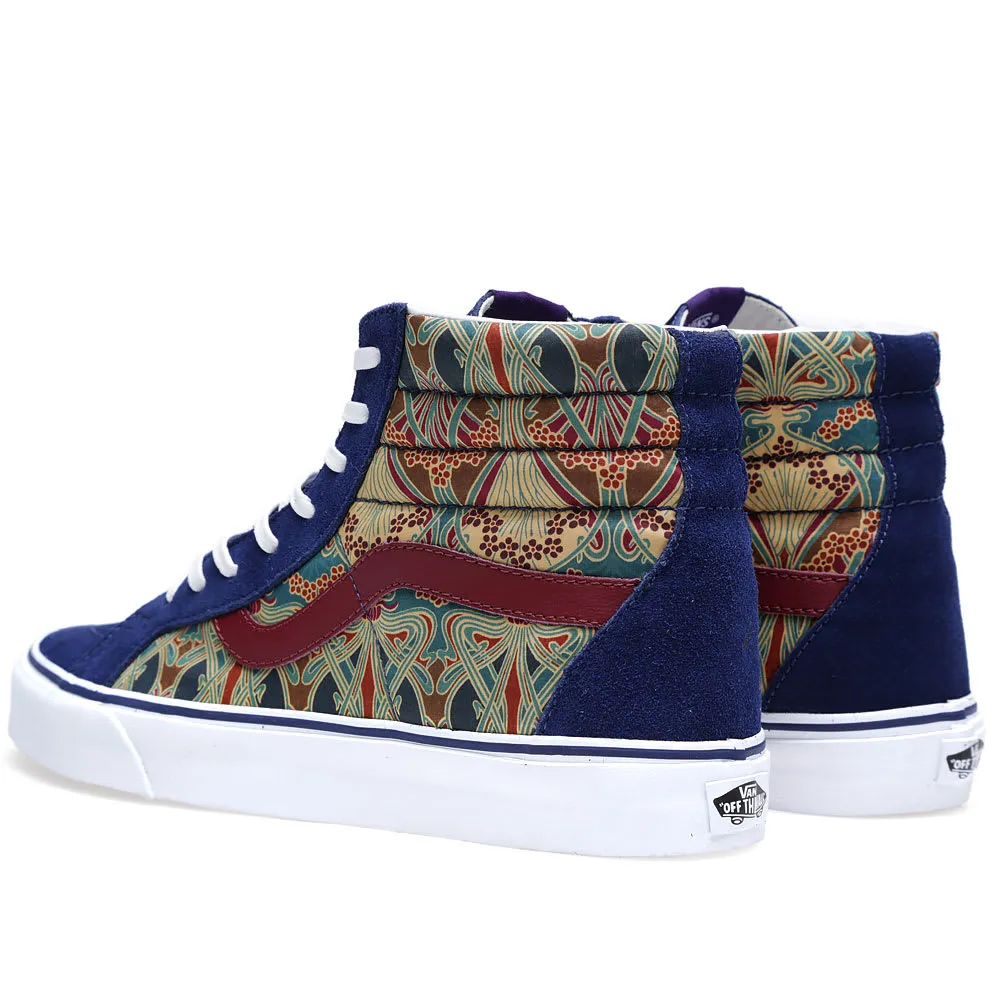 Vans x Liberty Sk8-Hi ReissueBlue Depths