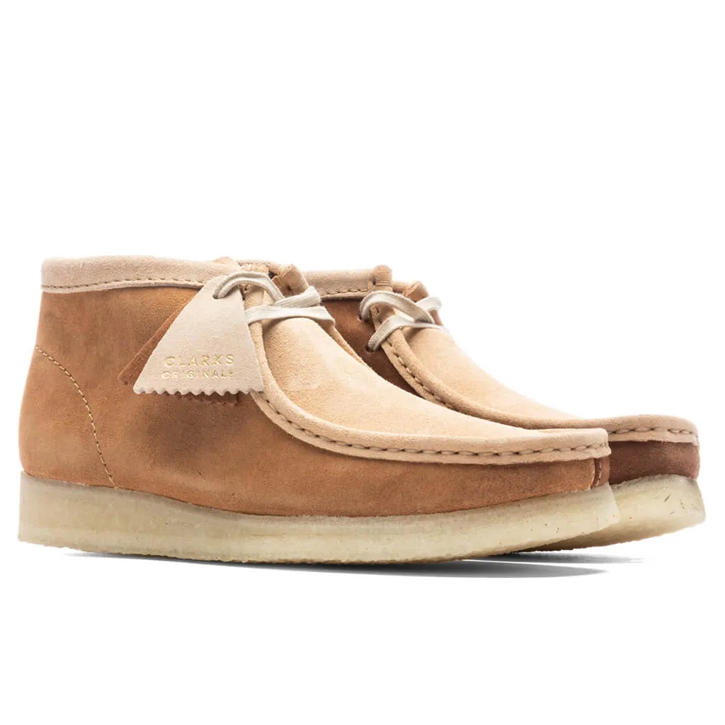 Wallabee Women's Boot Combi - Tan