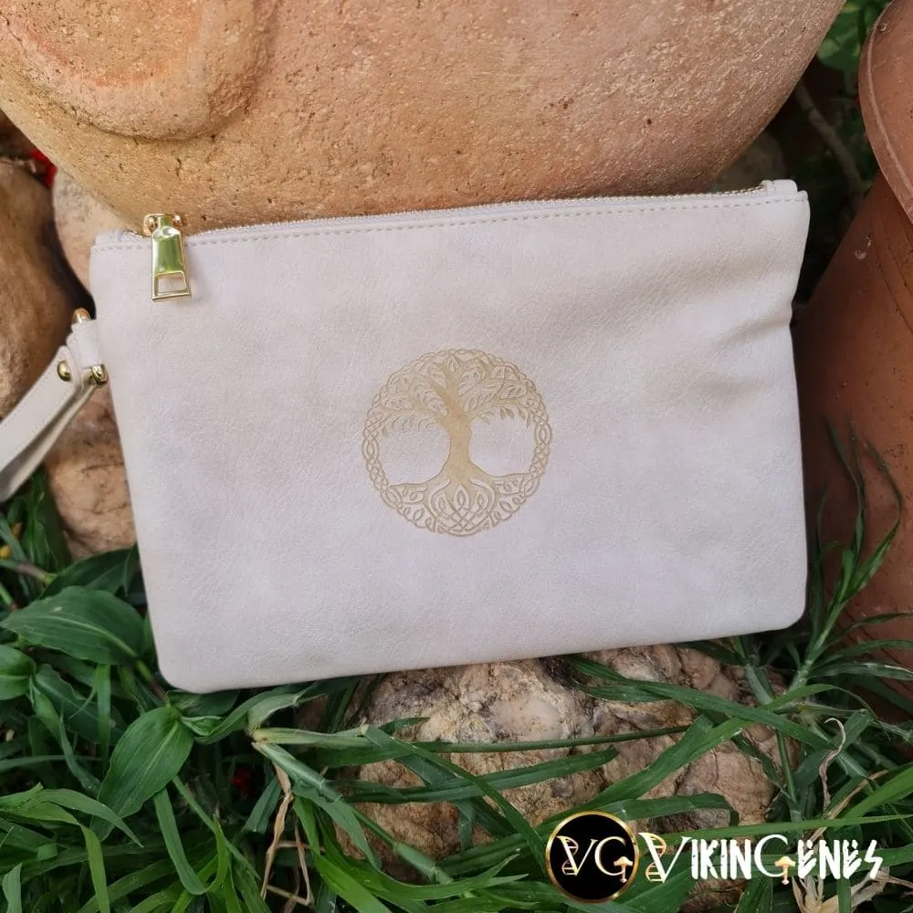 Women's Bag With Tree Of Life Yggdrasil