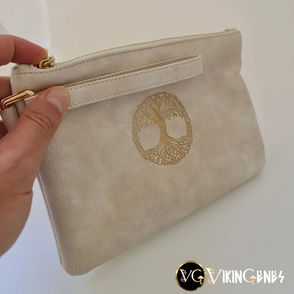 Women's Bag With Tree Of Life Yggdrasil