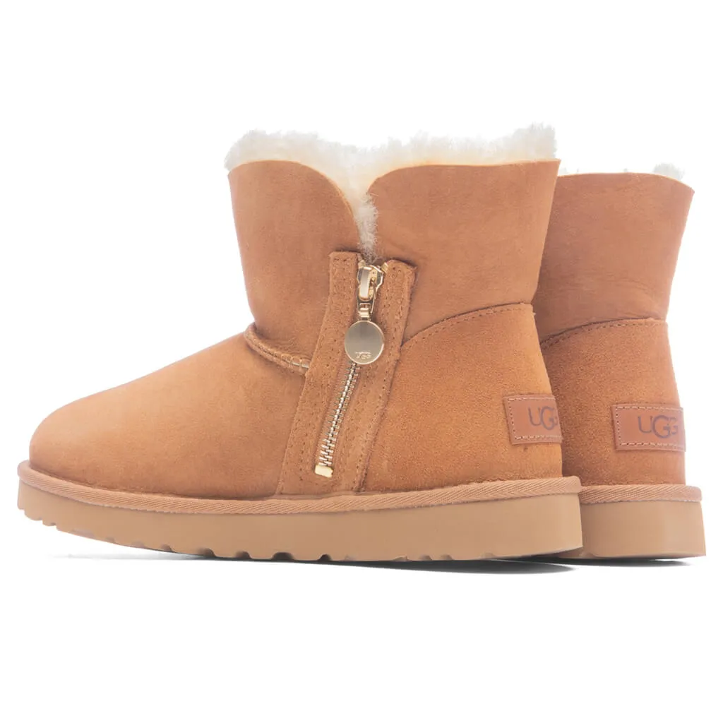 Women's Bailey Zip Mini - Chestnut